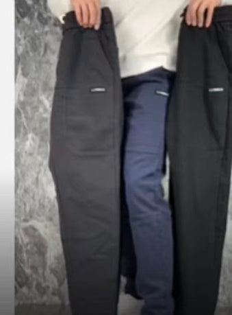 Men's Silk Six-pocket Pants
