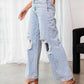 Women's Distressed Slimming Jeans