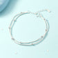Silver Plated Personality Anklet