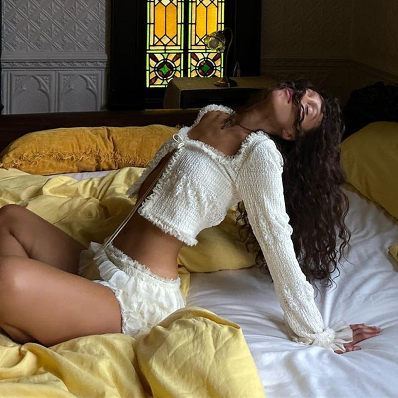 Women's Cake Skirt 2 Pcs Outfit