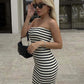 Slim Fit Knitwear Dress