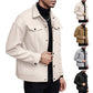 Men's Lapel Woolen Casual Sports Jacket
