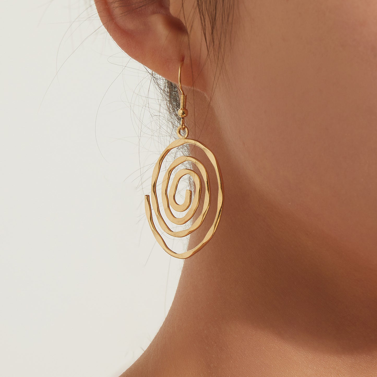 Circular Vortex Earrings