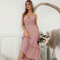 Elegant Suspender Dress