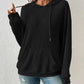 Drawstring Hooded Sweatshirt