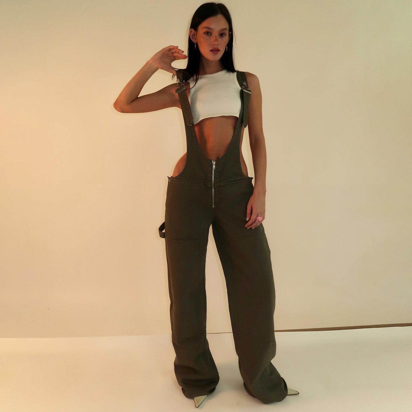 Y2K Denim Overalls