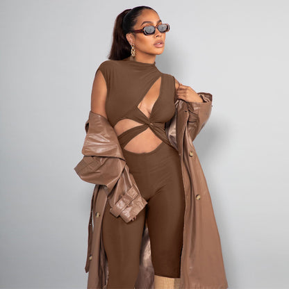 Women's Hollow Out Jumpsuit