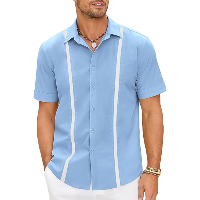 Men's Bowling Sport Shirt