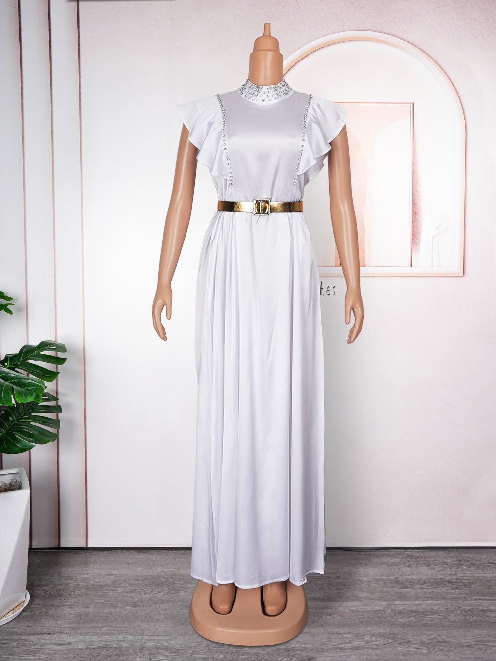 Banquet Style High Waist Dress