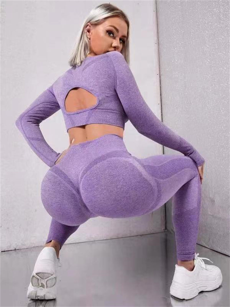 2pcs Butt Lifting Sports Suit