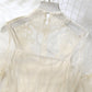 Embroidered Mesh Dress | Ajanka Inc.