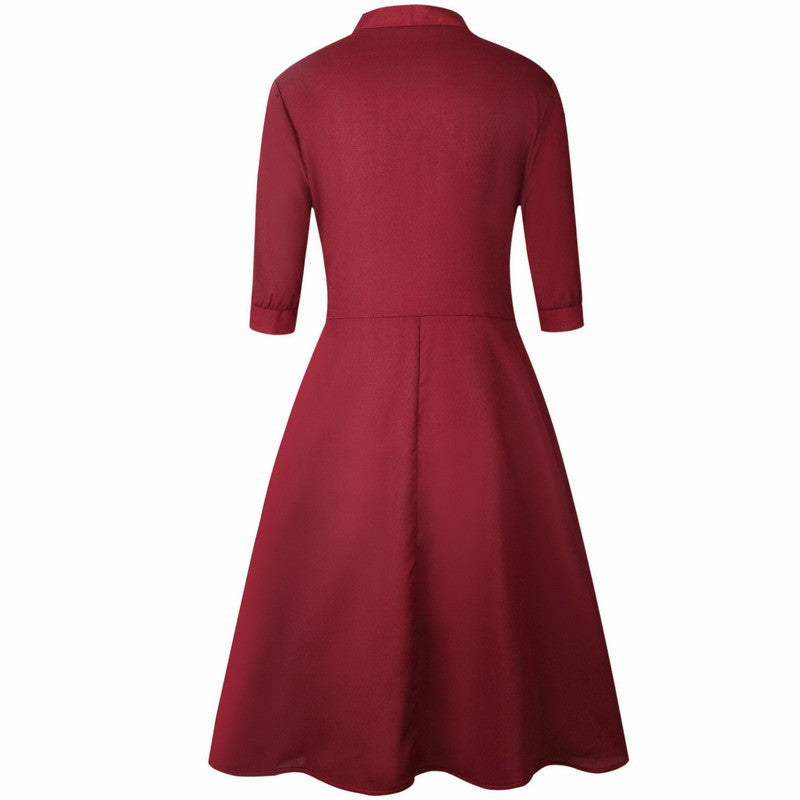 Peak-A-Pleat Dress