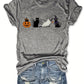 Halloween Pumpkin Printed Top