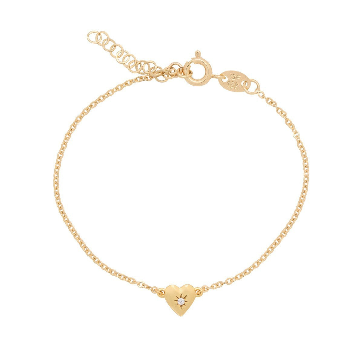 Heart Zircon Necklace Bracelet