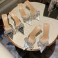 Women's Transparent Crystal Shoes