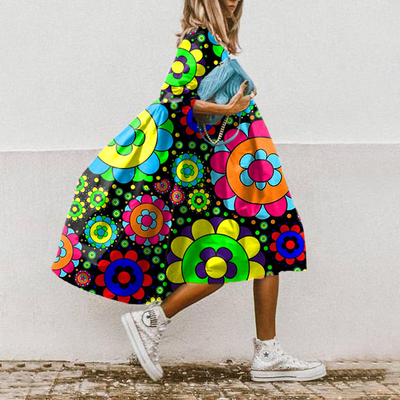 Women's Loose Boho Dress