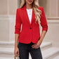 Women's Three-quarter Sleeve Suit Jacket