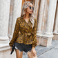 Women's Elegant Leopard Printed Top