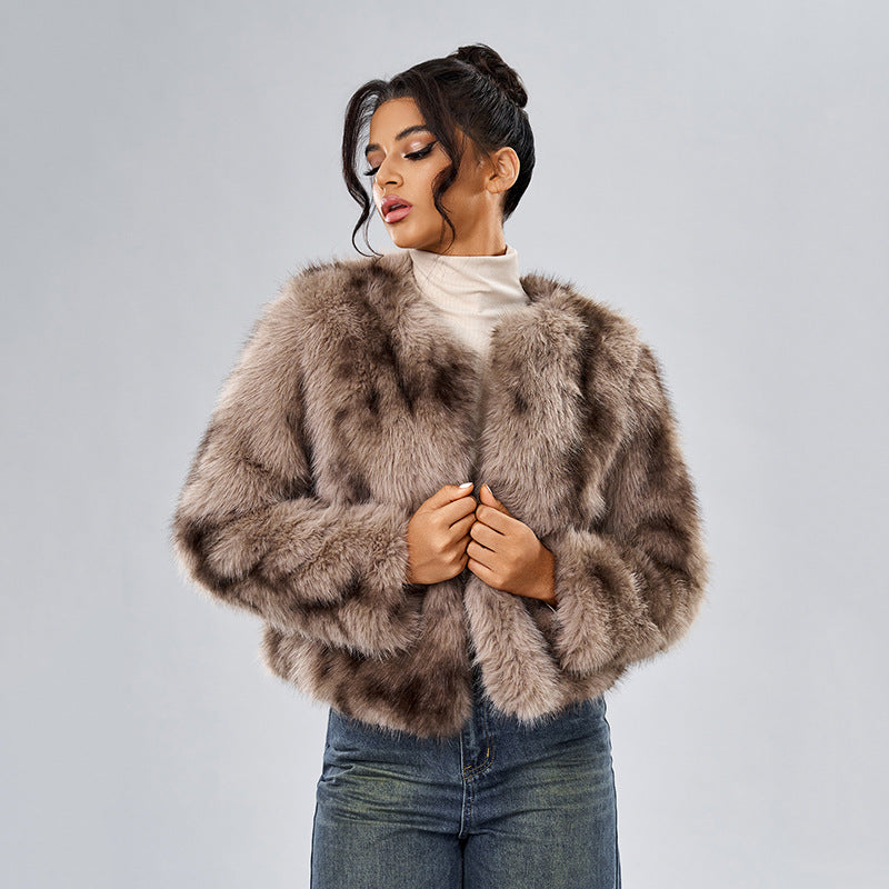 Women's Casual Fox Fur Jacket