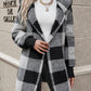 Loose Plaid Long Cardigan For Women