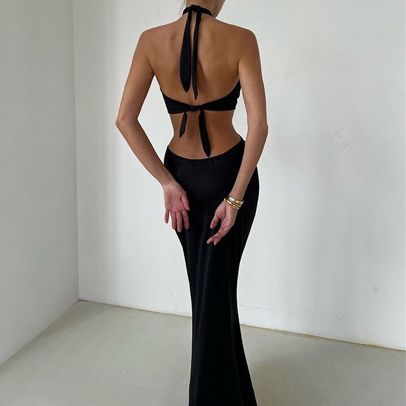 Women's  Backless Long Dress