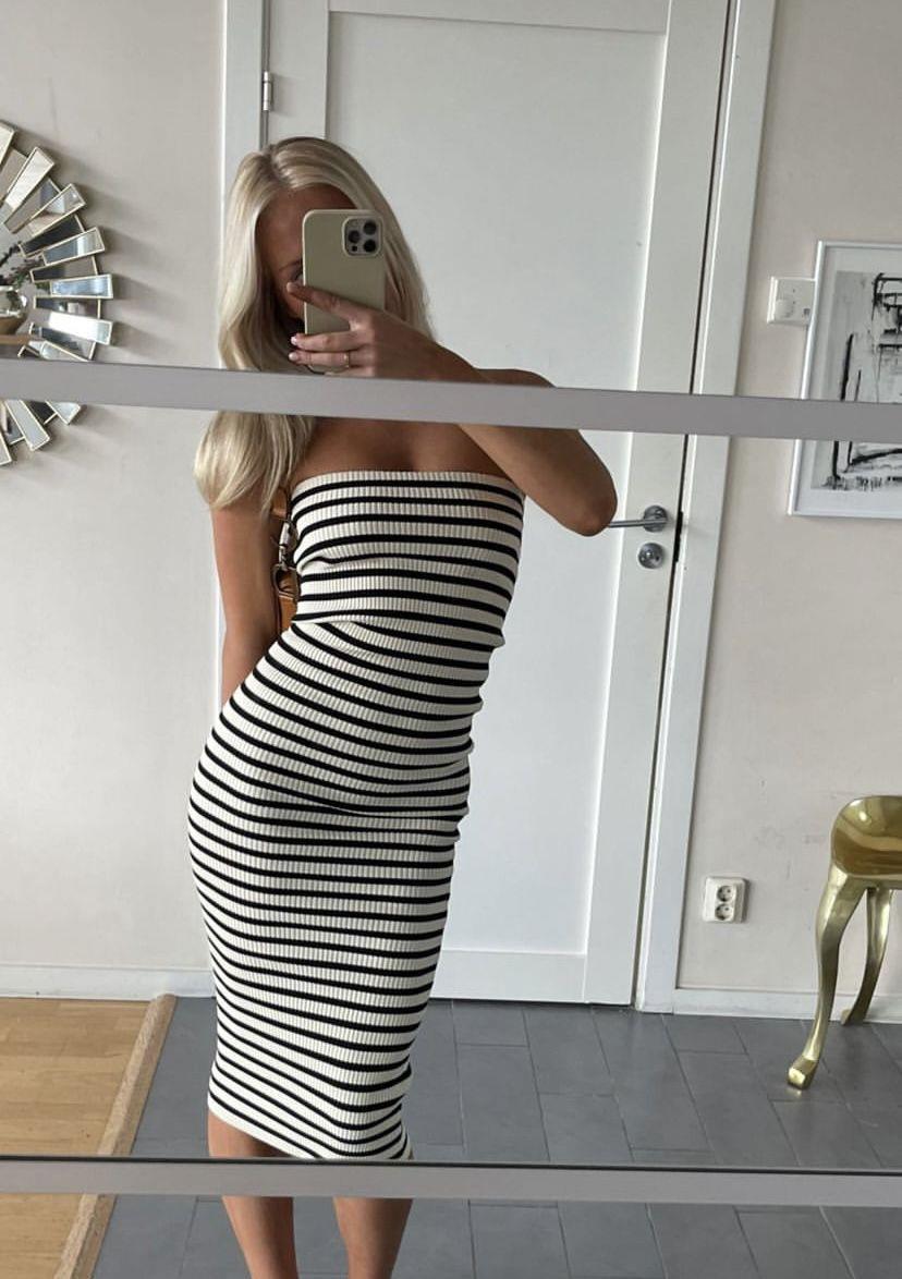 Slim Fit Knitwear Dress