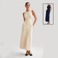Single Breast Knitted  Dress