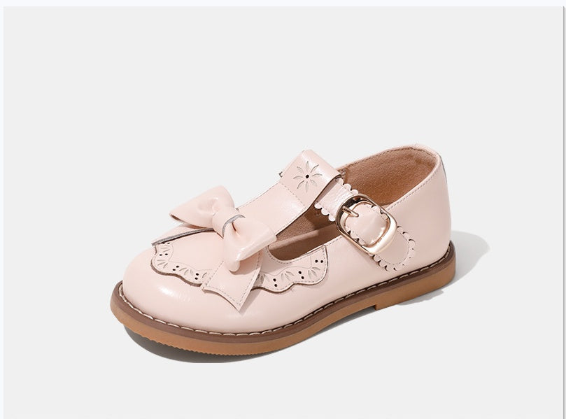 Girls Leather Dress Shoes