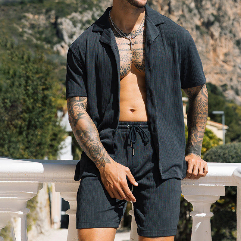 Men's 2Pcs Shorts Set