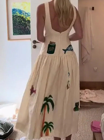 Style Icon Backless Dress