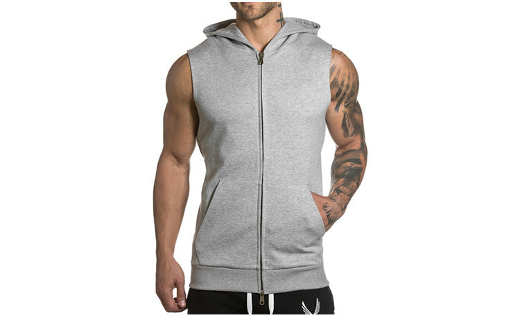 Men's Sleeveless Hoodies