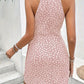 Halterneck  Wrap Dress