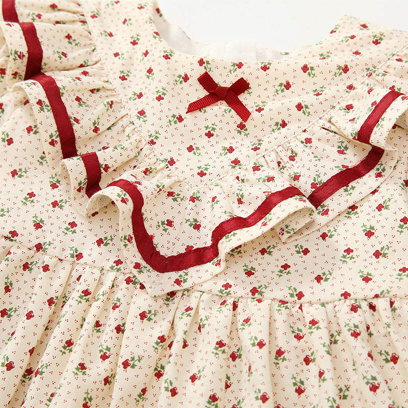 Girls' Spring Cotton Dress