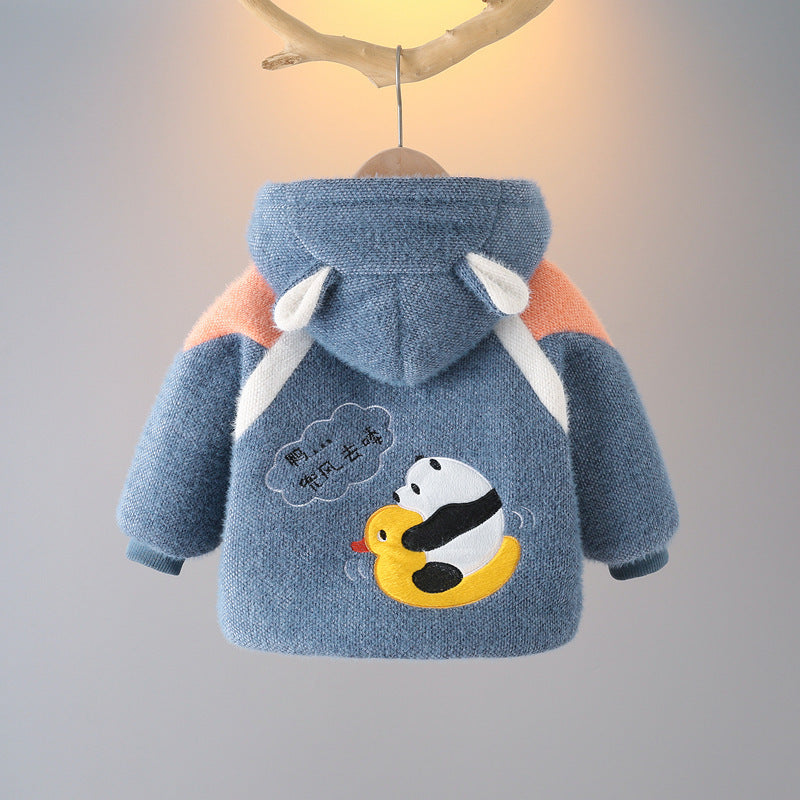 Warm Velvet Padded Jacket