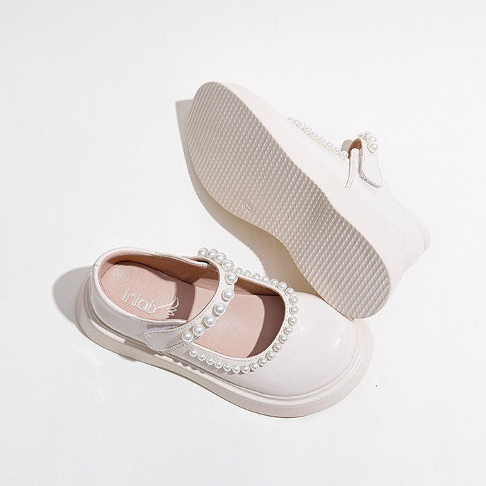 Children's Soft-soled Lolita Leather Shoes