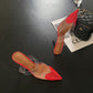 Transparent Stiletto High Heels
