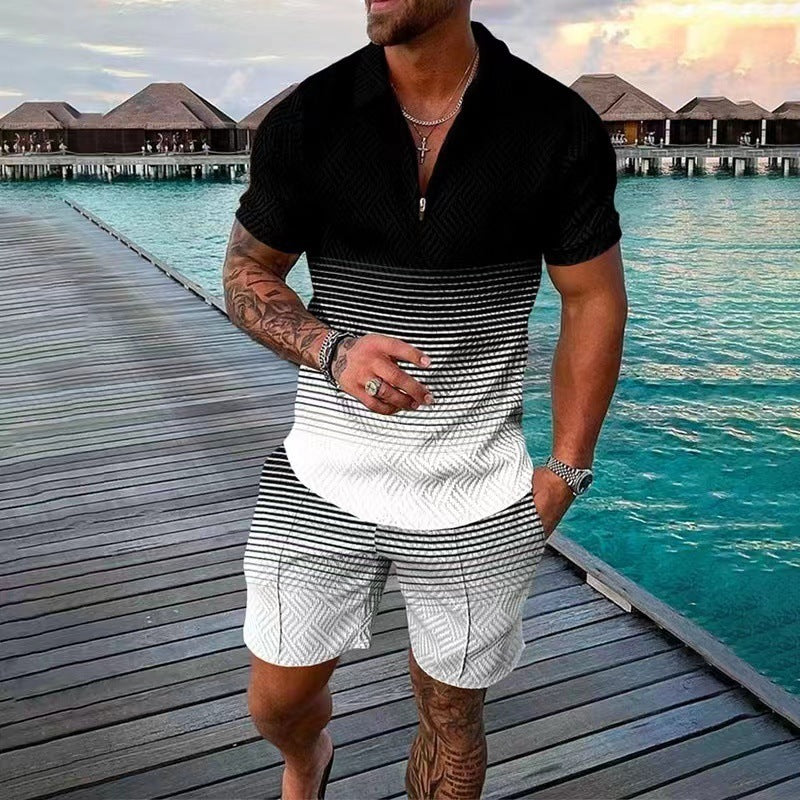 Men's Short Sleeve 2 Pcs