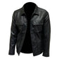 Men's Short Casual Biker's Leather Jacket