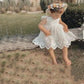 Girls Cotton Eyelet Dress | Ajanka Inc.