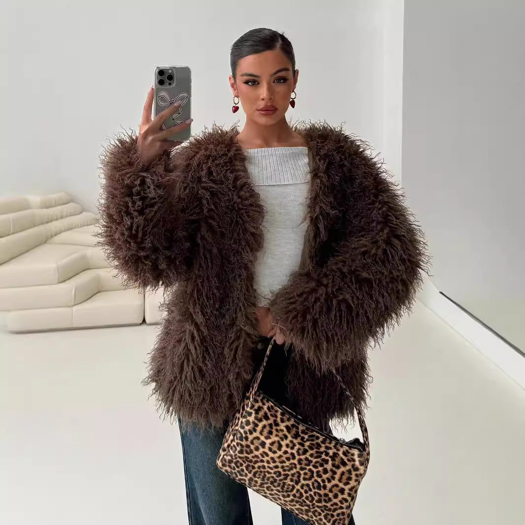 Faux Fur Jacket For Women