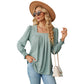Jacquard Pleated Tops