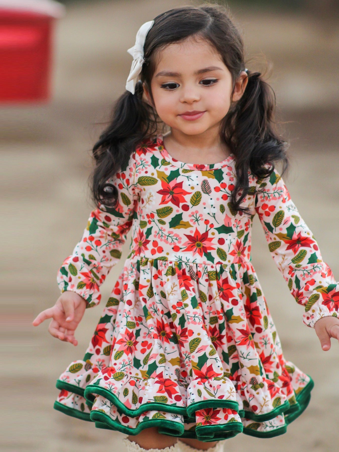 Girls' Printed 2 Sisters Dress