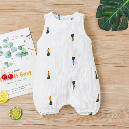 Kid's Unisex Cotton Jumpsuit