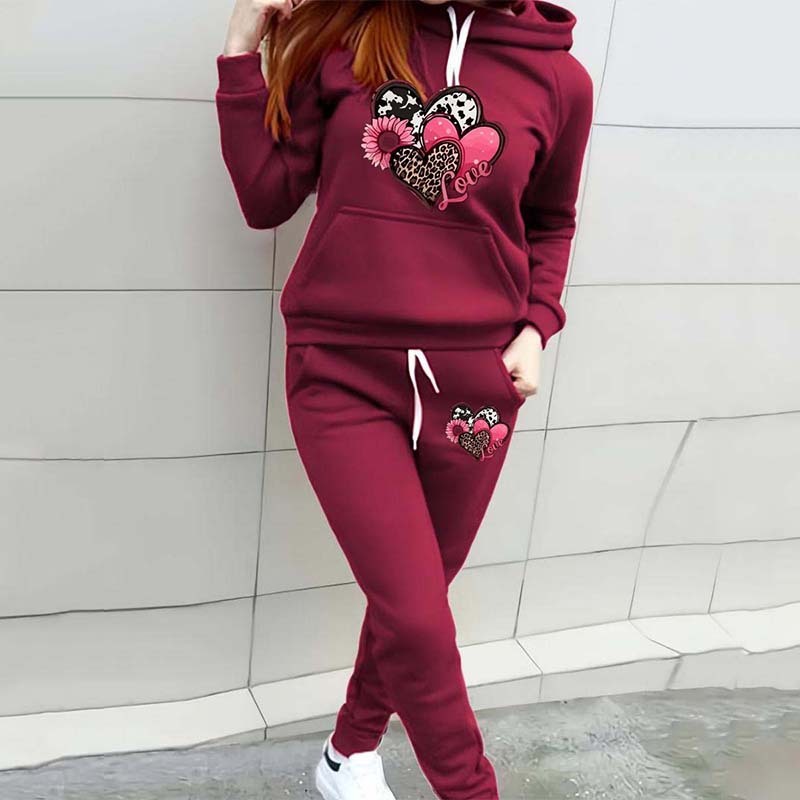 Women's Hooded Sports Suit
