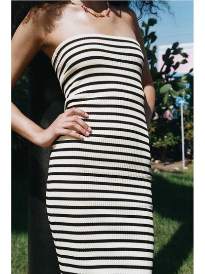 Slim Fit Knitwear Dress