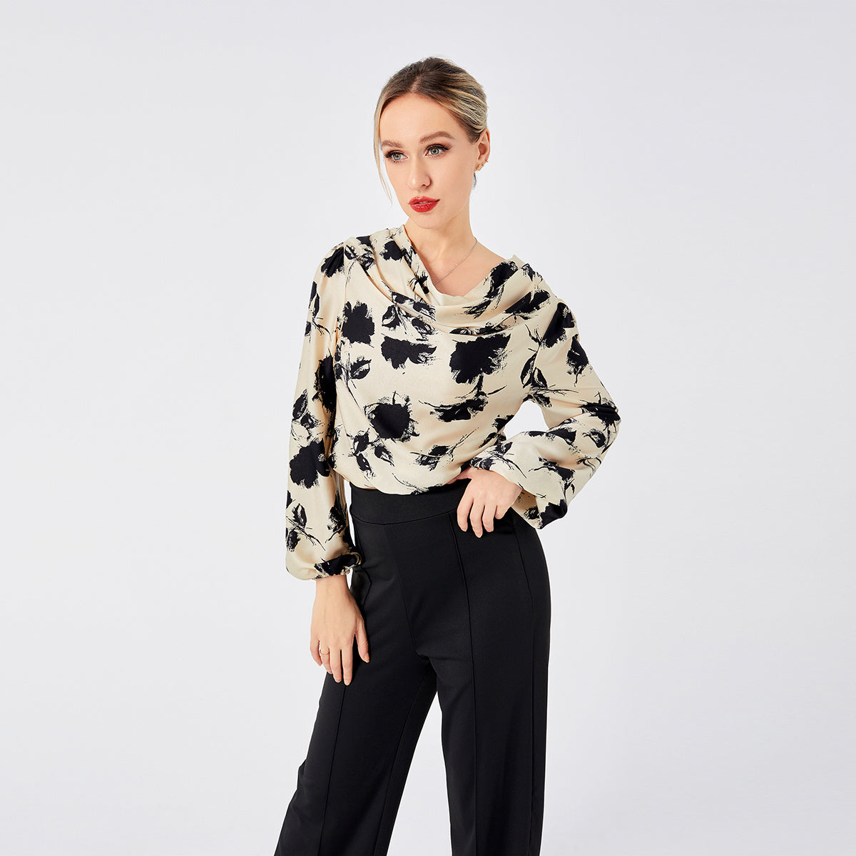 Ladies Cold Neck Blouse