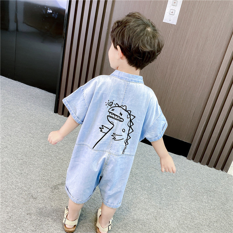 Boys Cotton Romper