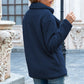 Fluffy 2 Button Jacket