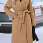 Double Breasted Belted Trench Coat