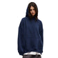 Street Style Polar Fleece Loose Pockets Hoodie For Women